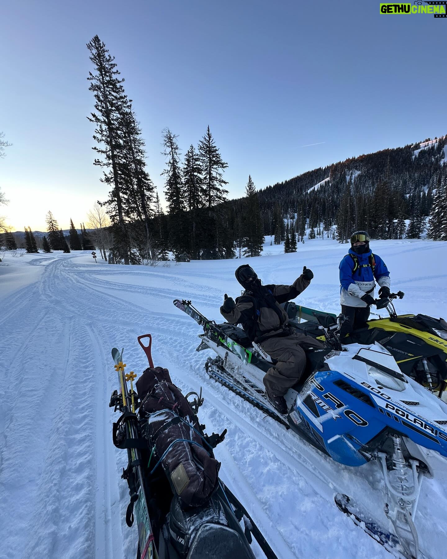 Tom Wallisch - 7.5K Likes - Some snippets from an epic sled/ski mission with a great crew. Early mornings, long days, and lots of snow ❄️!