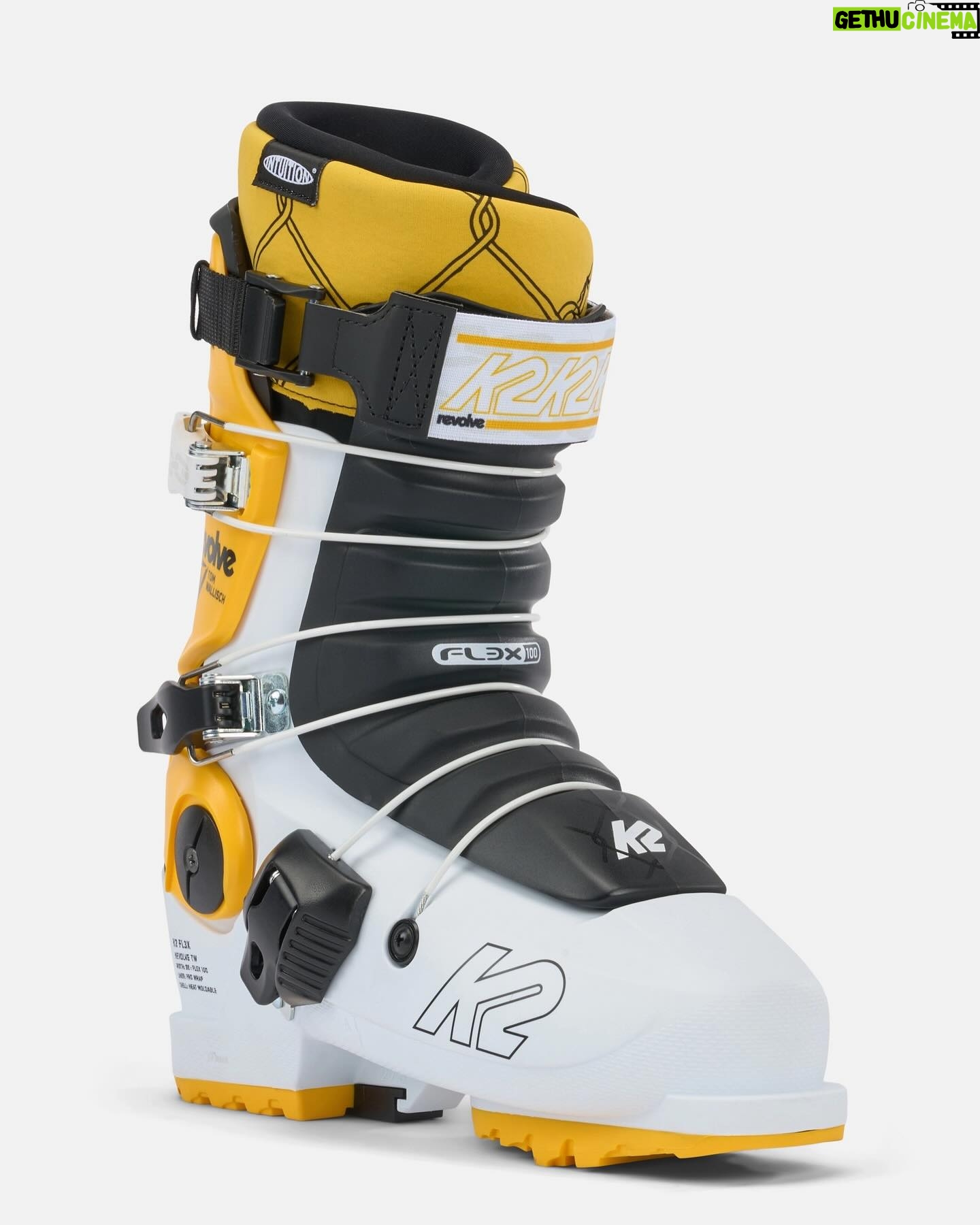 Tom Wallisch - 10.3K Likes - New new @k2.skis TW Revolve 😍 Best, most comfortable boots you can get! So stoked on these new ones and hope you all are too 👌 #k2skis