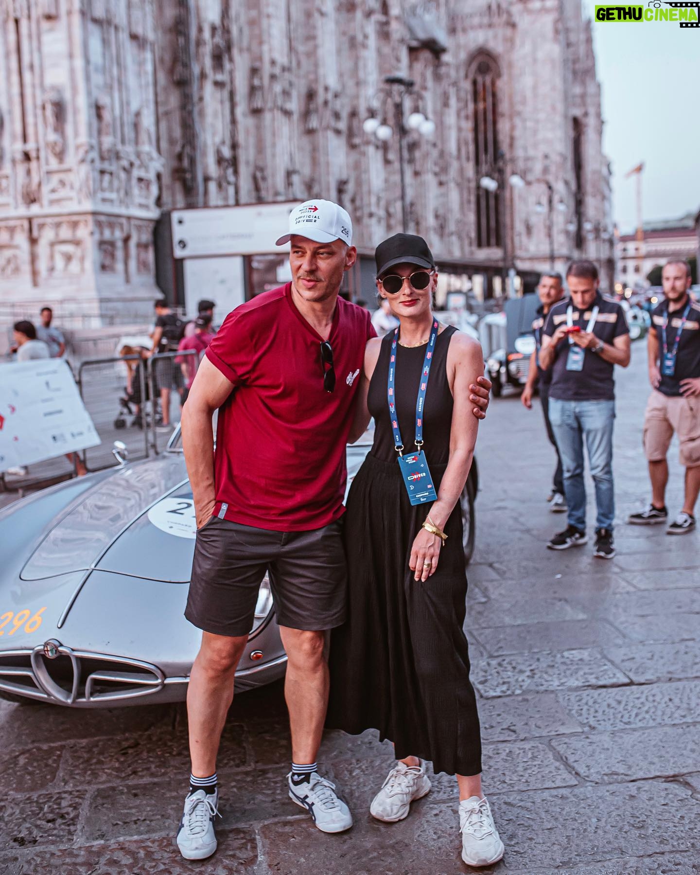 Tom Wlaschiha - 34.4K Likes - We did it ! #millemiglia2023
2200km in 5 days across Italy in
a 1954 Alfa Romeo Sportiva 2000.
Grazie !! @alfaromeoitaliaofficial @alfa_romeo_de @ninacarmaria
for this crazy unforgettable ride 💚🤍❤️