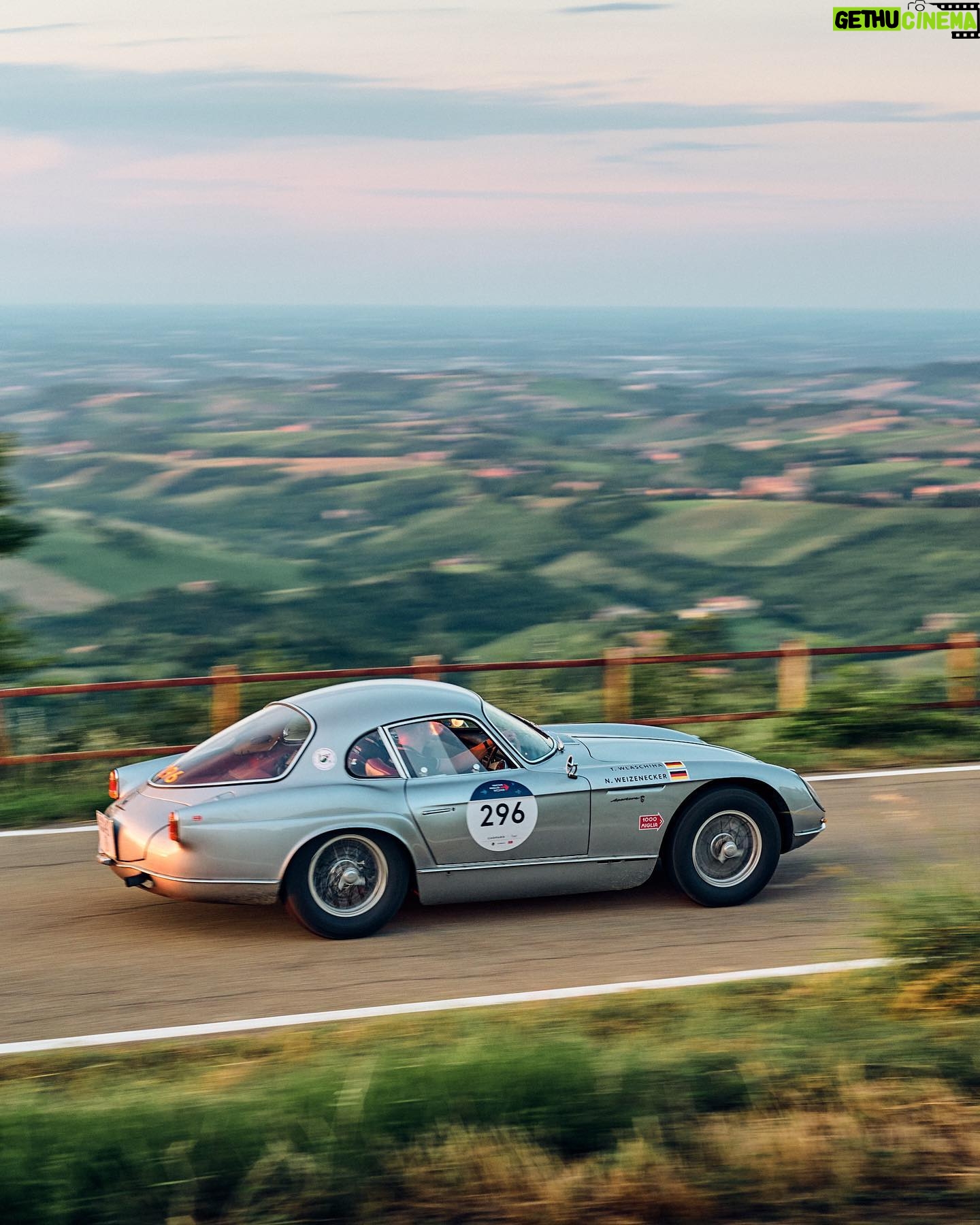 Tom Wlaschiha - 34.4K Likes - We did it ! #millemiglia2023
2200km in 5 days across Italy in
a 1954 Alfa Romeo Sportiva 2000.
Grazie !! @alfaromeoitaliaofficial @alfa_romeo_de @ninacarmaria
for this crazy unforgettable ride 💚🤍❤️