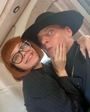 Tom Wlaschiha Instagram - May MRS DAVIS be with you.
out now on @peacock 

#peacock #shewantstotalktoyou
