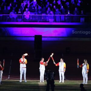 Tomás González Instagram - Momentos inolvidables de la inauguración de @santiago2023oficial ❤️‍🔥🇨🇱🥲