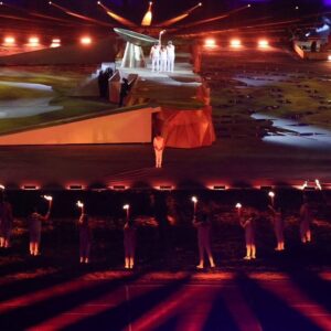 Tomás González Instagram - Momentos inolvidables de la inauguración de @santiago2023oficial ❤️‍🔥🇨🇱🥲