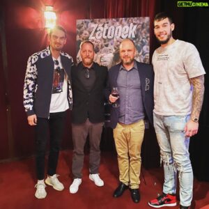 Tomáš Satoranský Instagram - Showing my guy @willyhernangomez little bit of Czech culture and sport history here in LA! 
Thank you @dondricek and Kryštof Mucha for inviting us 😊
@kviff #oscarnominations @pelicansnba #zatopek #nemuzespridej  #hollywood #svatozar @vaclav_neuzil #marthaissova