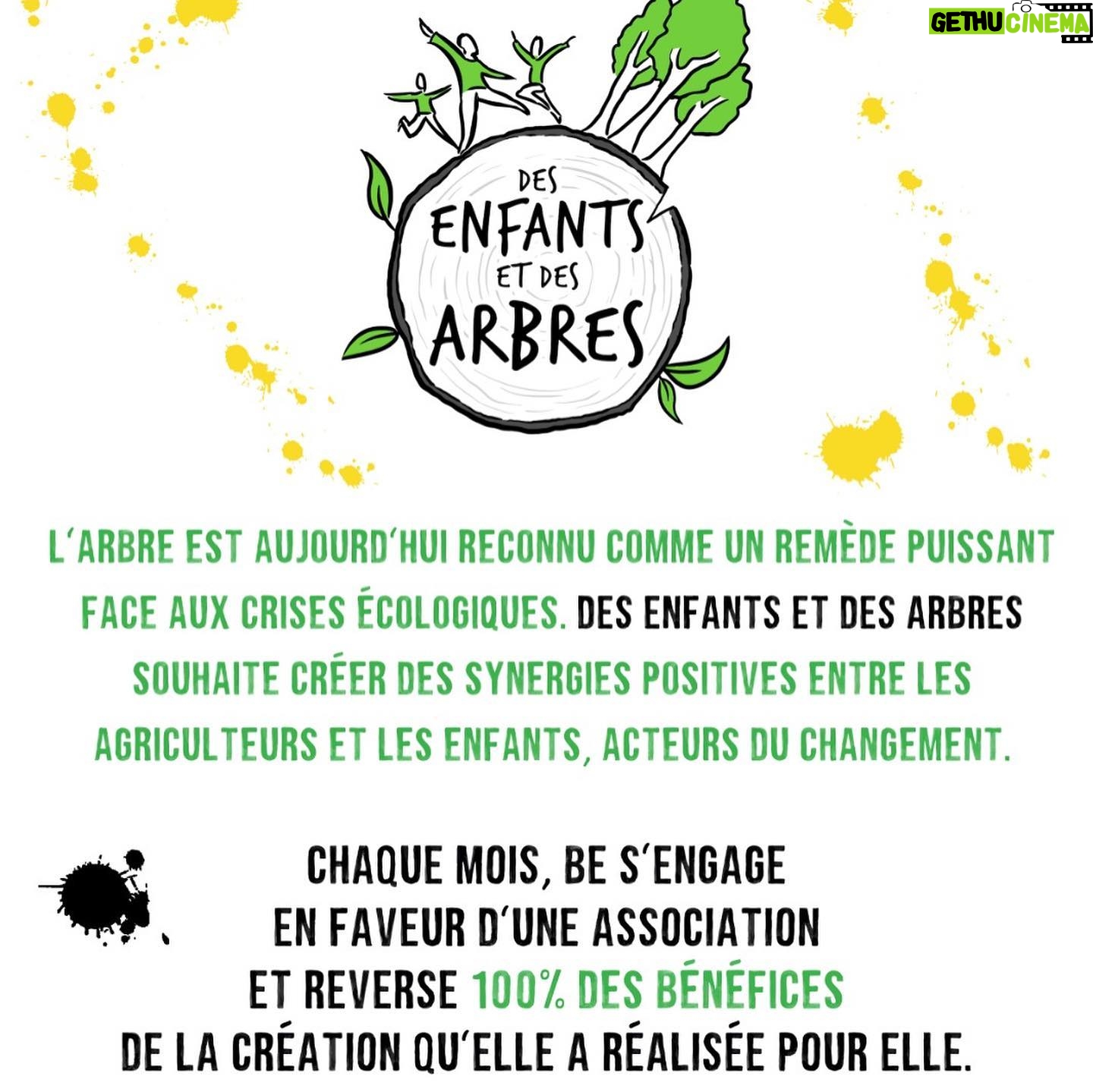 Tomer Sisley - 11.4K Likes - Fier d’être un des ambassadeurs de cette association entre DES ENFANTS ET DES ARBRES et la marque BE @be_lapage
Ce Hoodie a été créé par @nicolasouchenir, référence dans le monde de la mode. 100%Coton BIO, 100% des bénéfices des ventes reversées à l’association Des Enfants Et Des Arbres.
Plus d’arbres, plus d’enfants qui en plantent, plus d’agriculteurs heureux, plus de biodiversité, plus d’avenir pour la planète. 😎😎😎🌲🌴🌳
A shopper sur
Www.be-collections.com