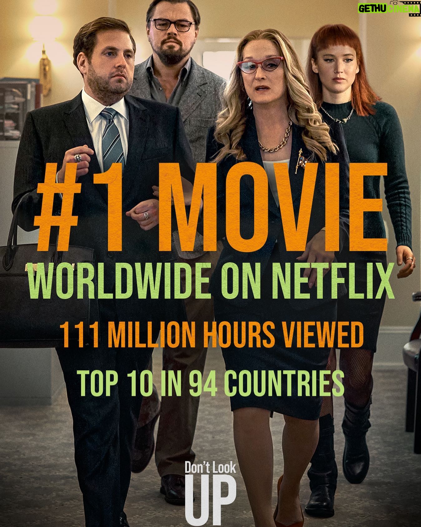 Tomer Sisley - 5.2K Likes - VERY PROUD TO BE A PART OF THIS FILM!!!
Thank you Adam for this adventure. This movie is important.
Thank you @Netflix for making this movie possible.
@DontLookUpFilm