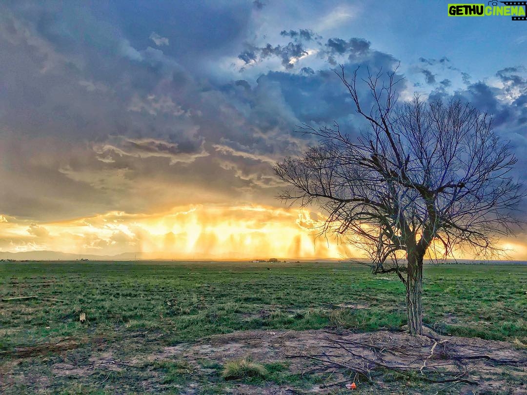 Tomer Sisley - 4.2K Likes - #THISISAMERICA
Tournage en fin de journée, juste avant un orage gigantesque. La photo est légèrement saturée mais c’est bien ce qu’il y avait devant nous... on en revenait pas!!! #NewMexico
