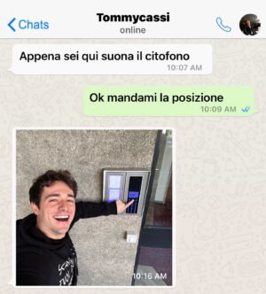 Tommaso Cassissa Instagram - Sono troppo fiero di me per non pubblicare questa chat