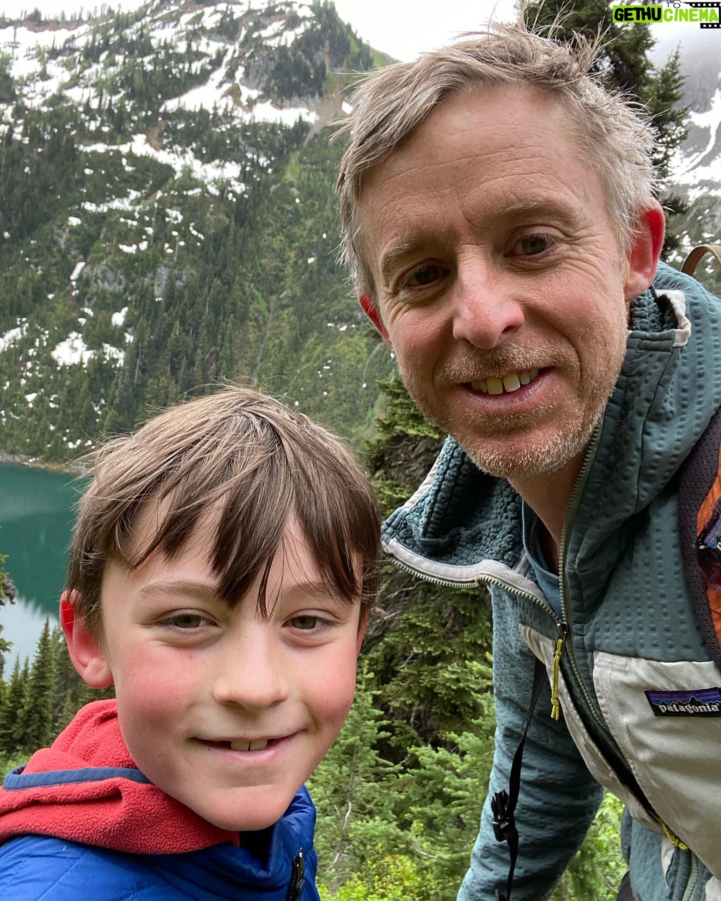 Tommy Caldwell - 47.6K Likes - This is my first big trip in 3 years. Until now I’ve managed to never be away from my kids for more than 19 days in a row. There are so many reasons to do this trip. But there is a big reason not to. Being away from Becca and the kids for 2 months is hard for everyone.
I am incredibly lucky to be married to a woman that supports my crazy ideas, gracefully handles home life when I am away, and makes me feel wanted just the right amount. @beccajcaldwell also encourages me to do the things that make me an individual. Things like brotherhood and adventure sometimes need to be discovered and rediscovered outside of the family. This trip is lighting up a side of me that hasn’t been fed for a while, and it feels good. But I still miss my family a ton.
I was scrolling through some photos from early this summer and thought I’d post a few. On this trip we road tripped to Mazama Washington for a friends wedding and some climbing in Washington pass, then we rafted the Green River on our way home. It’s been quite the summer so far.