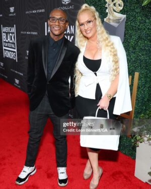 Tommy Davidson Instagram - Such an HONOR to be asked to host the @americanblackfilmfestival Honors awards in Beverly Hills. Honoring @tarajiphenson @jfreewright @marabrockakil @issarae @_garrettmorris @kelvharrjr and so many other Brilliant Talents! Thank you @jefffriday @iamnicolefriday for the privilege. Beautiful beautiful event surrounded by amazing talent! #blackexcellence #awards
