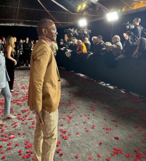 Tommy Davidson Instagram - Date Night in Hollywood at the @jlo #thisismenow premiere @reviverauto #rplate #datenight  #valentinesday