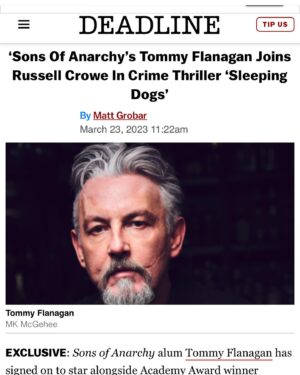 Tommy Flanagan Instagram - Melbourne. 2023.