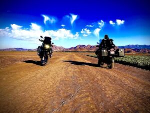 Tommy Flanagan Instagram - ‘Road to nowhere’ wi my brother Amit @Apeldesigns.com #CA #MalibuCafeRacer enjoy your journey. #LiveLoveRide !