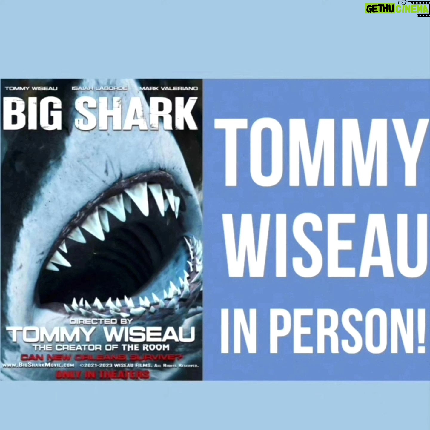 Tommy Wiseau - 202 Likes - SACRAMENTO !!! YESTERDAY WAS FUN !!! I'LL SEE YOU LAST DAY IN PERSON TODAY !!! PHOTOS Q&A BEFORE ALL SCREENINGS !!! LETS GET LOST IN MAGNIFICENCE !!!😎🌹🏈🦈🐶
BIG SHARK 10pm Q&A (before Screening Pictures) July 13
Go to TheRoomMovie . Com website, scroll down to SACRAMENTO, click THE TOWER THEATER, scroll down to "See More" and click, look for BIG SHARK July 12
THE ROOM 6pm and 8pm Q&A (before Screening Pictures) July 13
Go to TheRoomMovie . Com website, scroll down to SACRAMENTO, click THE TOWER THEATER, scroll down to "See More" and click, look for THE ROOM July 12
_________
Dallas IN PERSON
BIG SHARK Q&A August 17
Go to TheRoomMovie . Com website, scroll down to DALLAS under BIG SHARK, and click ANGELIKA FILM CENTER
THE ROOM Q&A August 16, 17
Go to TheRoomMovie . Com website, scroll down to DALLAS under THE ROOM, and click ANGELIKA FILM CENTER