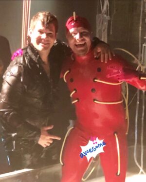 Tony Cavalero Instagram - 📢🔥 KEEFE'S SPICY 🌶️ SALVATION SAUSAGE DIP  RECIPE 🌭Y'all asked and the lord hath provided. Get ready to ignite your taste buds with the celestial flavors of this DEVINE DIP straight from COUSINS NIGHT! This is not only a heavenly heatwave of deliciousness, but also the ultimate pairing to any fire-dance-filled summer BBQ! 
This dip is the holy grail of summer BBQ dishes! 😇🍗⛪️ 

SWIPE RIGHT 👉 for the recipe, a BTS shot of the prop sausage dip tray from EP3 that our incredible props team put together, and some powerful sausage endorsements from @adamdevine and the very crunchy @stevezahn (tnx for the 📸 @dalia_explains_it_all )

Amen to good food and great times! 🙏🌭🎉 #BBQBlessings #SummerFlavorRevival