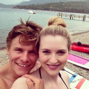 Tony Cavalero Instagram - When we were water babies 🌊 A few picture-perfect moments from over the years at Lake Tahoe 🖼️ This breathtaking place has been our sanctuary, filling our souls with serenity and inspiration since supes early on in our 'ship 🏞️✨ Now, my brilliant Annie has created a captivating collection of one-of-a-kind pendants (SWIPE RIGHT) handmade with stones from the very shores of our beloved lake (that she would pick up this winter while I cold plunged) 🥶 Get a little of the magic of Tahoe around your neck 👉 Currently available at Kalifornia Jean Bar in Truckee and coming soon online at anniecavalerojewelry.com (DM us if you want any of these sneak-peek pieces) 👏Special thanks to the talented John Apsey for capturing the essence of these stunning pieces 📸Let the Lake Tahoe love story continue... 💙💍