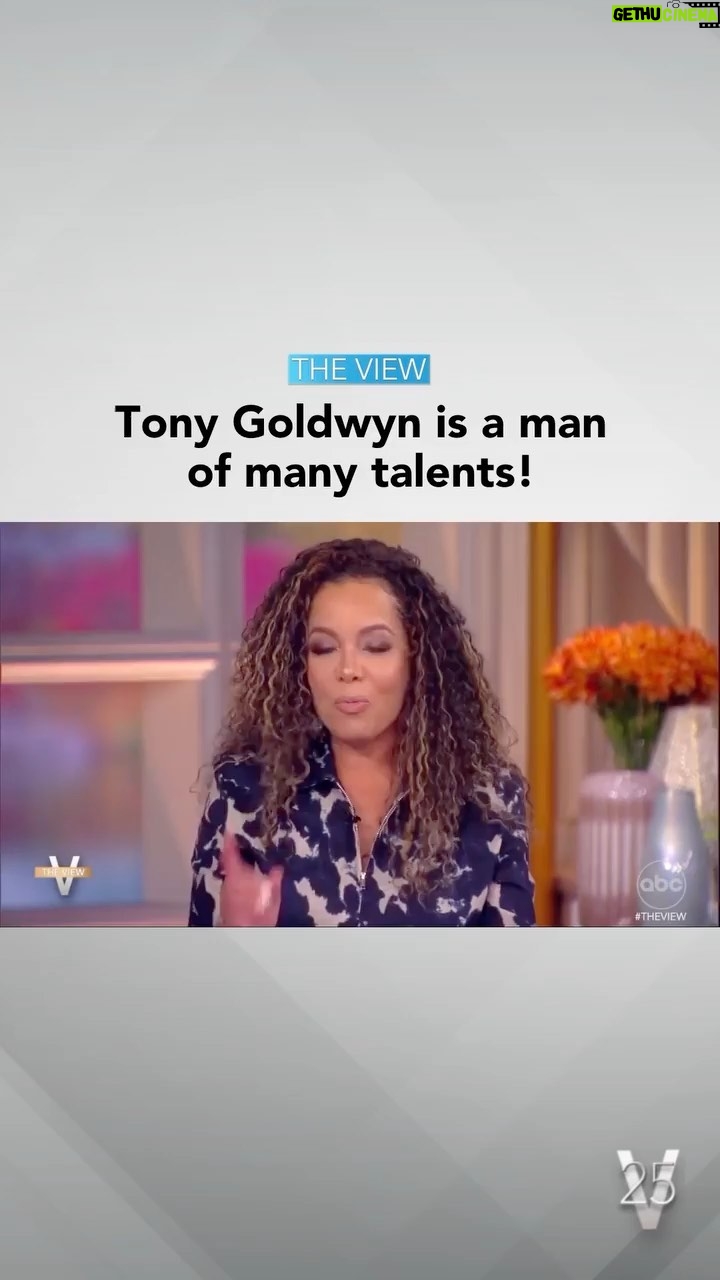 Tony Goldwyn - 7.4K Likes - Always fun to share the finer points of my artistry on @theviewabc. TY @danieldaekim for making me dig deep. @sunny #TheHotZoneAnthrax @brunellocucinelli_brand @natgeotv