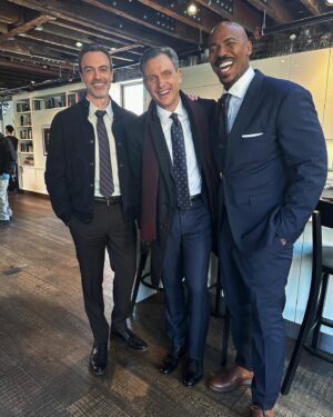 Tony Goldwyn Instagram - Some very large shoes to fill! First episode finished as DA Nicholas Baxter. Thanks to the L&O fam for being so welcoming! #LawAndOrder @nbc @wolfentertainment