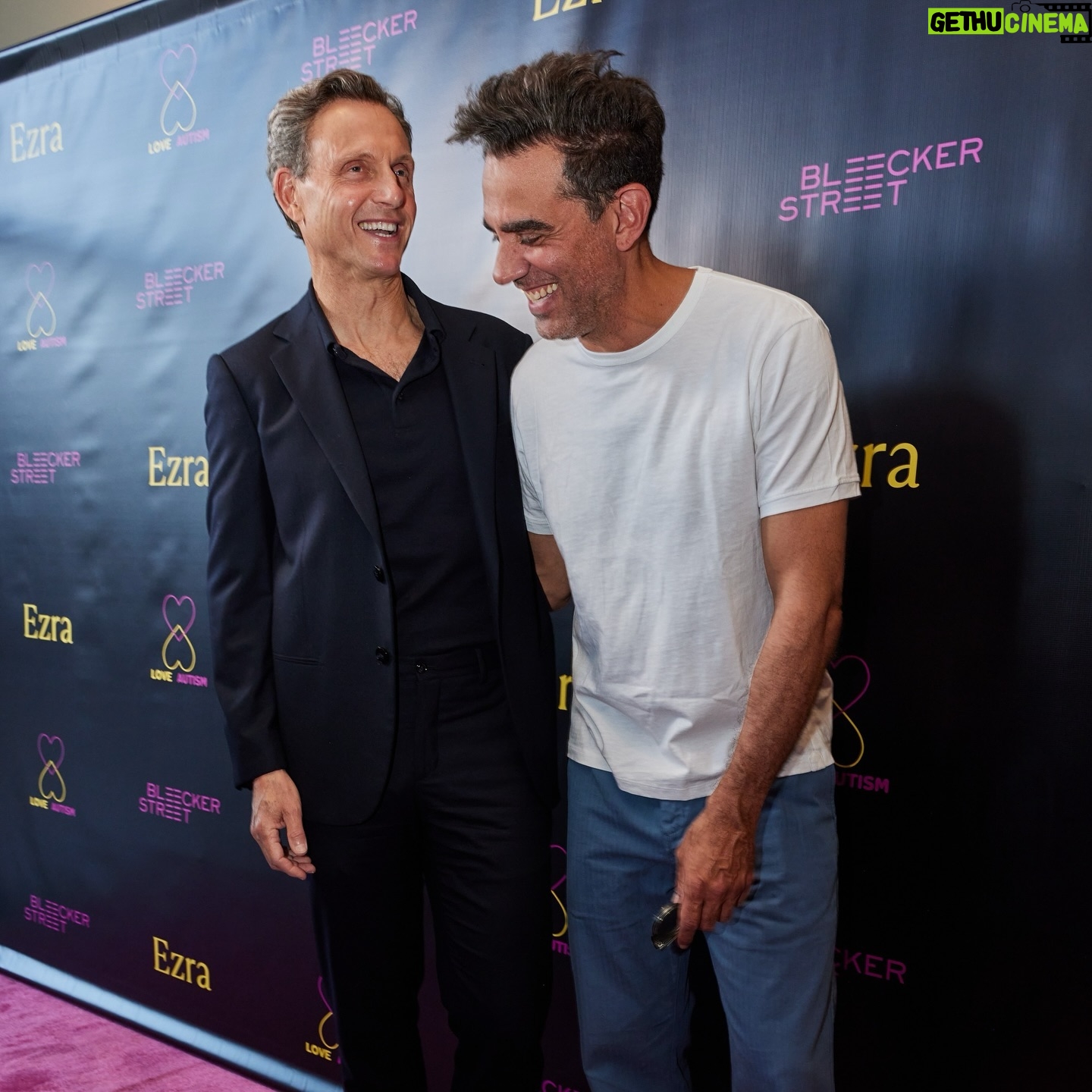 Tony Goldwyn - 6.9K Likes - @loveandautism 🤝 LA Premiere of EZRA ✨ Stars @bobby_cannavale and @williamfitzgeraldactor were in attendance with director @tonygoldwyn and screenwriter @tony_spiridakis! Shoutout to our incredible guests including @kerrywashington, @hatsbyabbey, @david_loveonthespectrum, Cary Elwes, and more! EZRA is opening in theaters May 31! #EzraMovie