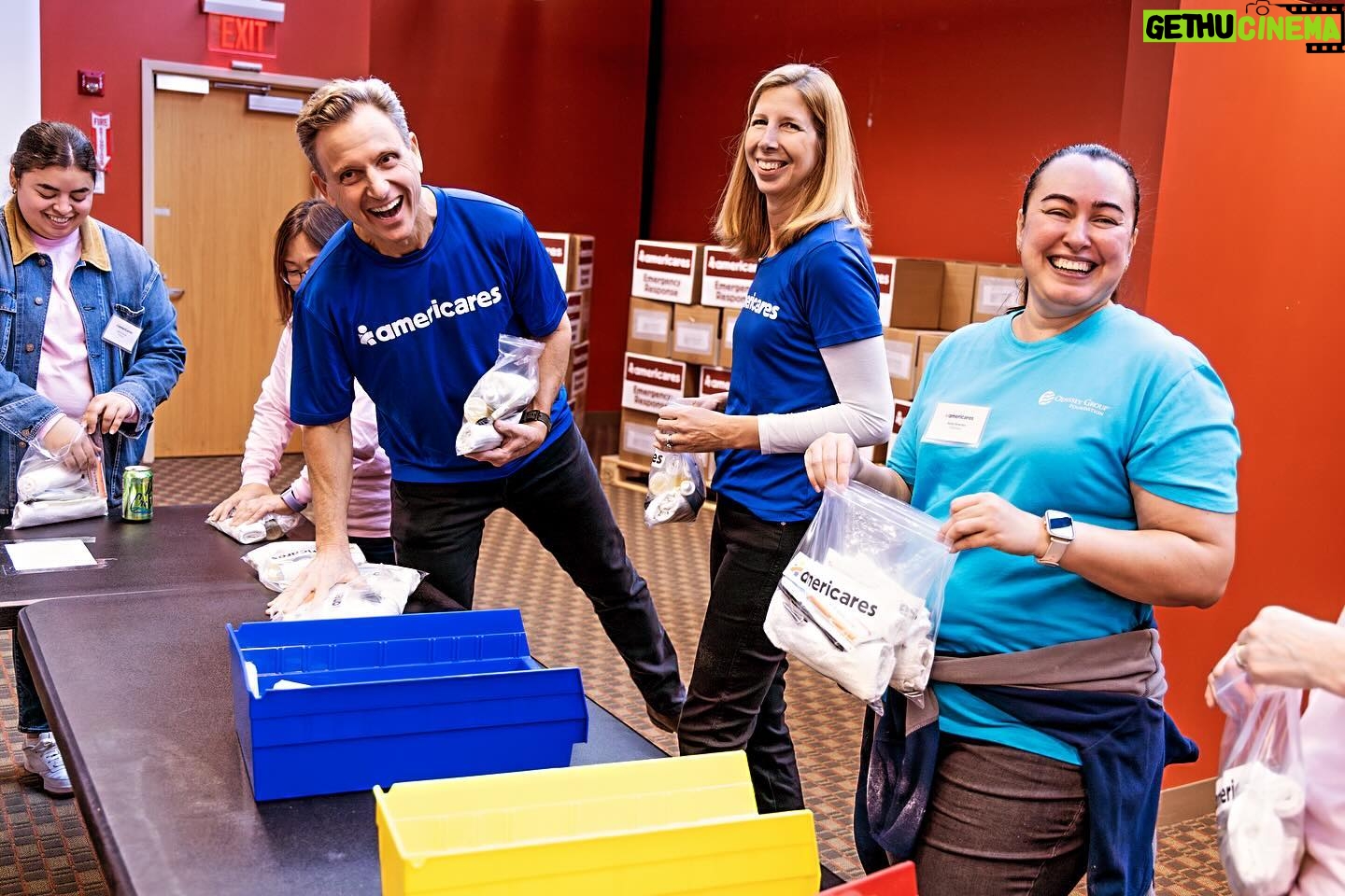 Tony Goldwyn - 8.5K Likes - Today I was at @americares packing hygiene kits for communities hit by disaster. @americares is there the moment disaster strikes marginalized communities with medicine and medical supplies — and we stay as long as it takes, working with our partners in those communities, to create sustainable health care systems. Go to the link in my bio to find out how YOU can help with this lifesaving work! #givingtuesday