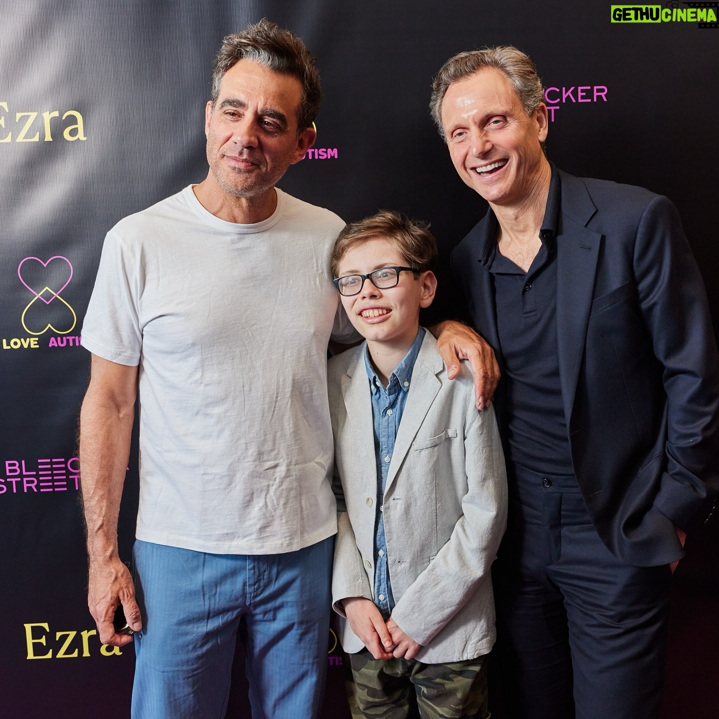 Tony Goldwyn - 6.9K Likes - @loveandautism 🤝 LA Premiere of EZRA ✨ Stars @bobby_cannavale and @williamfitzgeraldactor were in attendance with director @tonygoldwyn and screenwriter @tony_spiridakis! Shoutout to our incredible guests including @kerrywashington, @hatsbyabbey, @david_loveonthespectrum, Cary Elwes, and more! EZRA is opening in theaters May 31! #EzraMovie