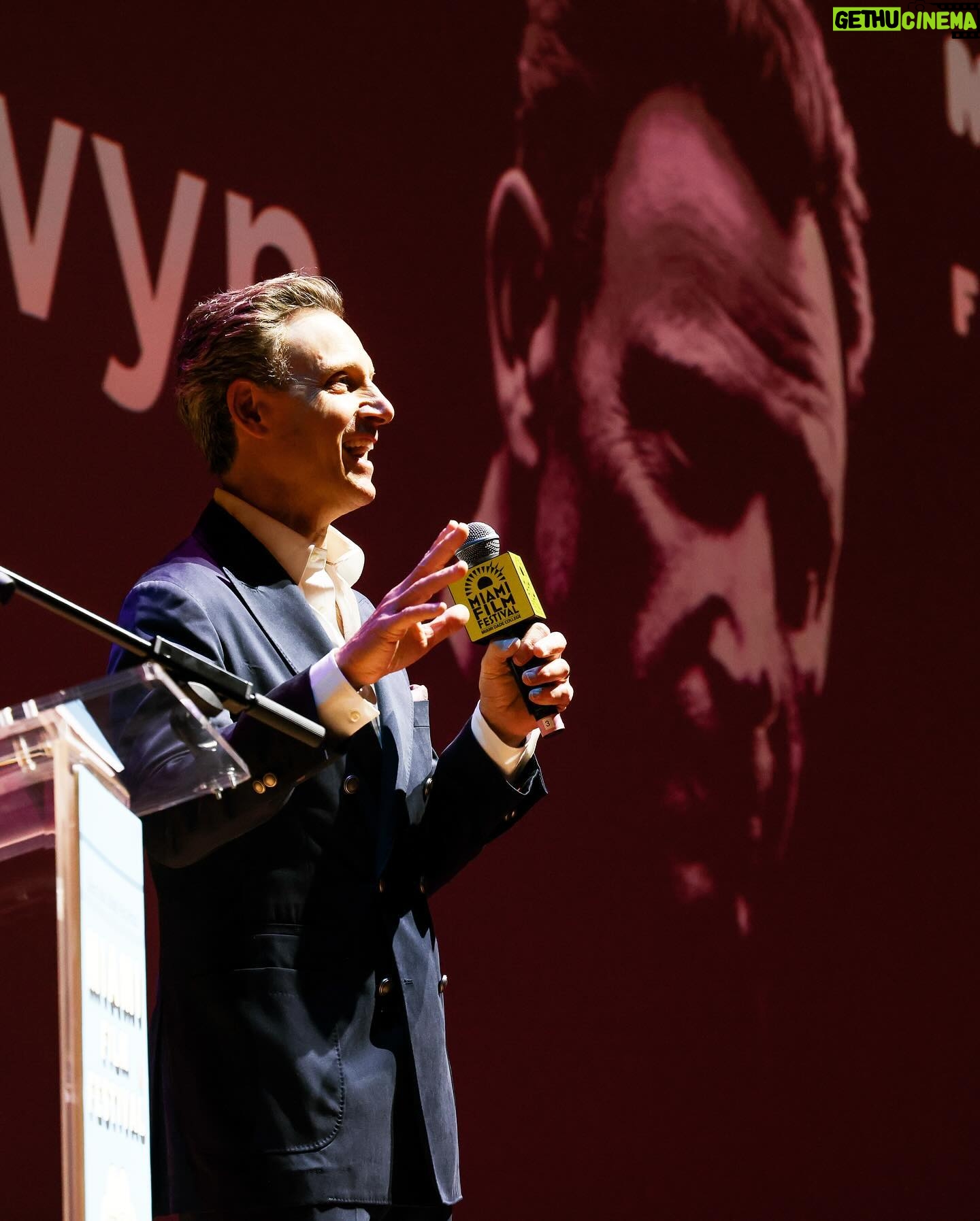 Tony Goldwyn - 10.6K Likes - Thanks #MiamiFilmFestival for choosing EZRA as your closing night film and for honoring me with the “Art of Light Award”! What a great city, what an incredible audience!!! 🙏🙏🙏 @miamifilm @ezramovie @bleeckerstfilms @brunellocucinelli_brand