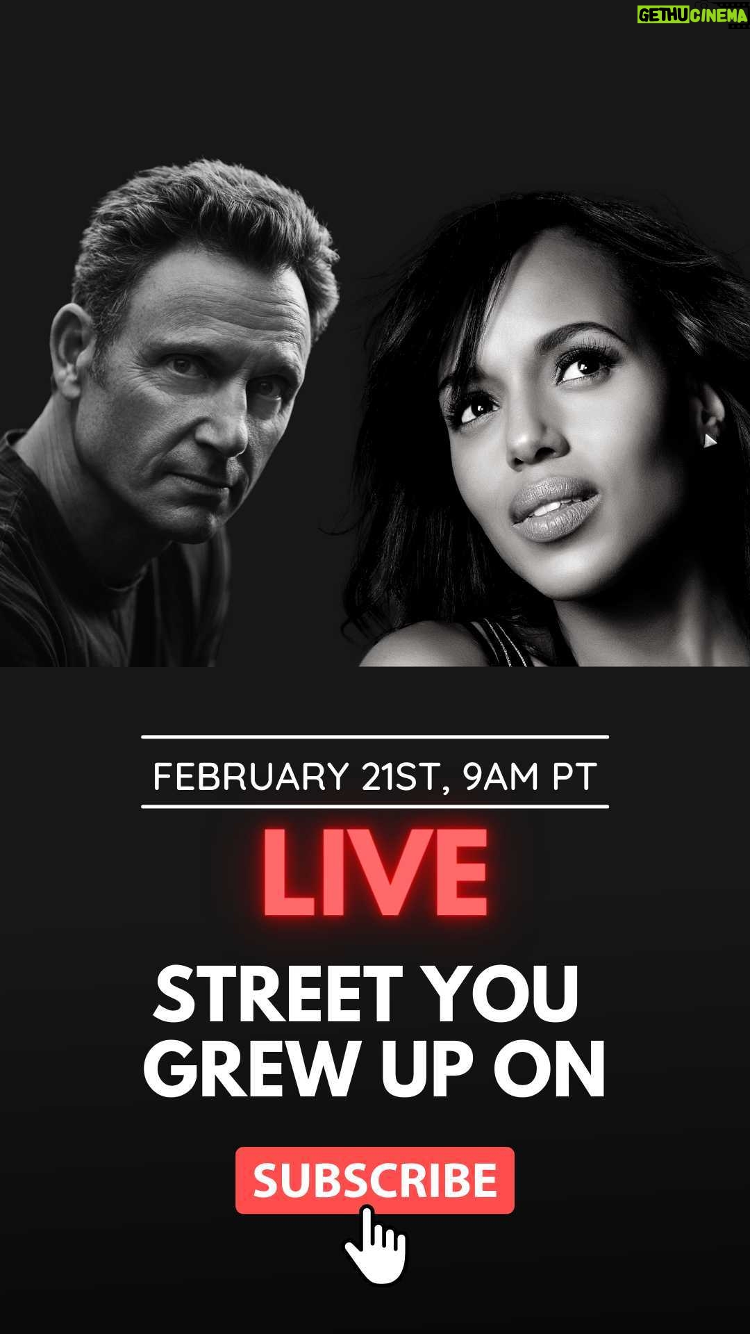 Tony Goldwyn - 14.1K Likes - It's happening. This President’s Day, I’m VERY honored to join my friend @kerrywashington on a special episode of #StreetYouGrewUpOn LIVE! Don’t miss it! youtube.com/kerrywashington