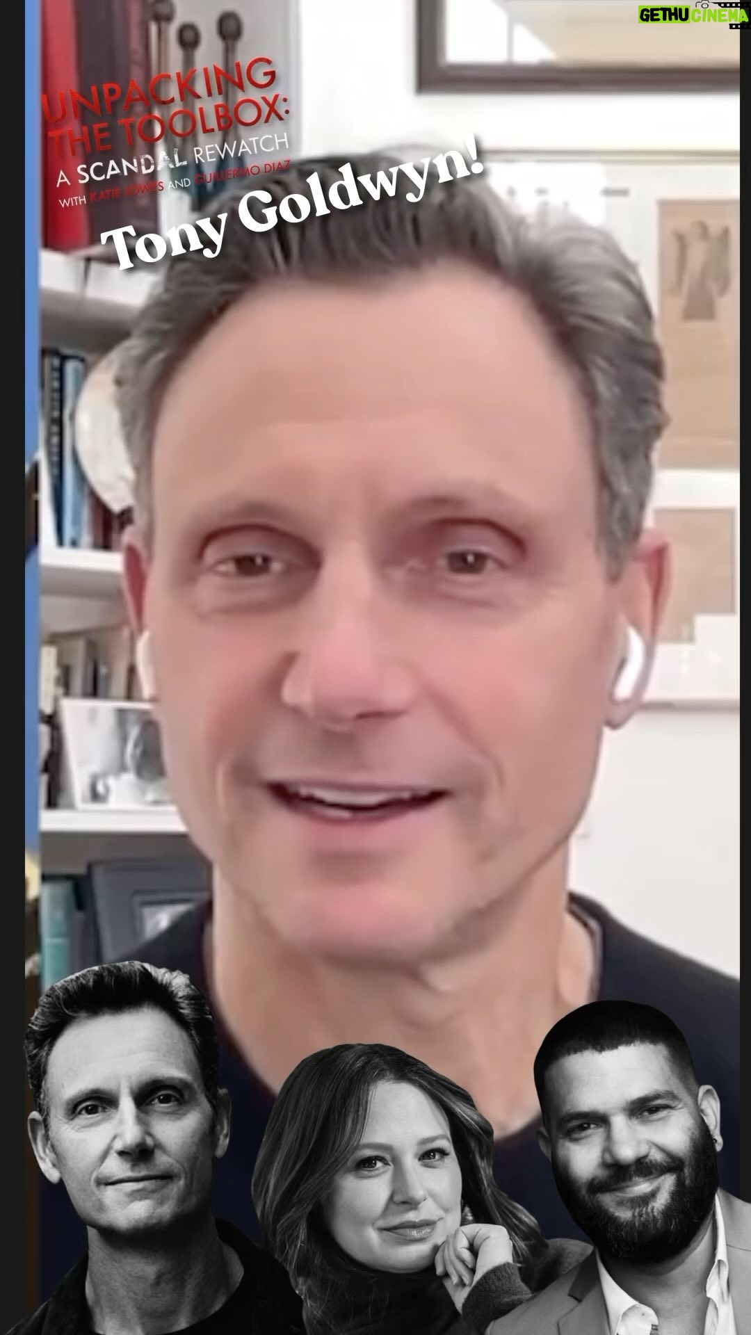 Tony Goldwyn - 5.7K Likes - SO MUCH IN THIS EPISODE! @tonygoldwyn AND @zterps join us this week! Gonna post a bunch of clips, but YOU GOTTA LISTEN TO THIS ONE! #UnpackingTheToolbox @scandalabc