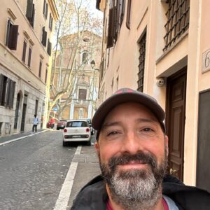 Tony Hale Instagram - Roma!! And yes this could be any street, but that license plate behind me is Rome baby!  #TheDecameron