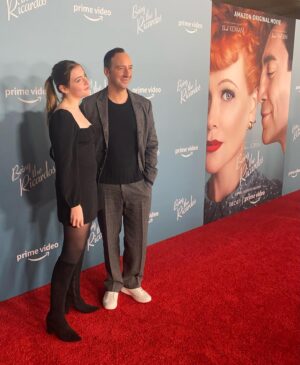 Tony Hale Instagram - Father Daughter Premiere ❤️. #BeingTheRicardos @amazonprimevideo