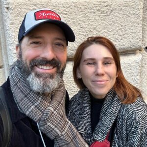 Tony Hale Instagram - Trying to get cooler by hanging out with the uber cool @zosiamamet. #TheDecameron
