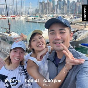 Tony Hung Instagram - 每年都會講呢㗎，出得黎玩，預咗要還，食幾多就還返多。一朝早整個10k ，精神。
@inez_leong @dreamonitacherry 

另外兩位大佬各自修行，加油，下星期見
@hoi1218 @mr.albertau 

#屁股唔夠大有待進步