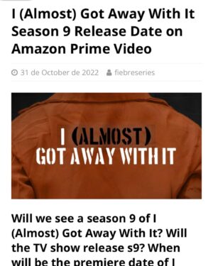 Tony Toste Instagram - Just came across this article talking about well known narrator ’Bill Ratner’ and myself leading the ‘I Almost Got Away With It’ spectacular cast. People want another season, what do say @investigationdiscovery @indigo_films ? Let’s do this!