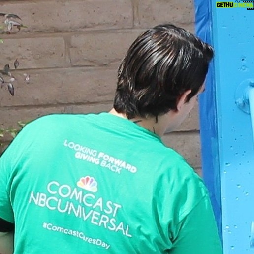 Tony Toste - 116 Likes - Volunteering with co workers from #NBCUniversal and #Comcast to re paint the Boys and Girls Club