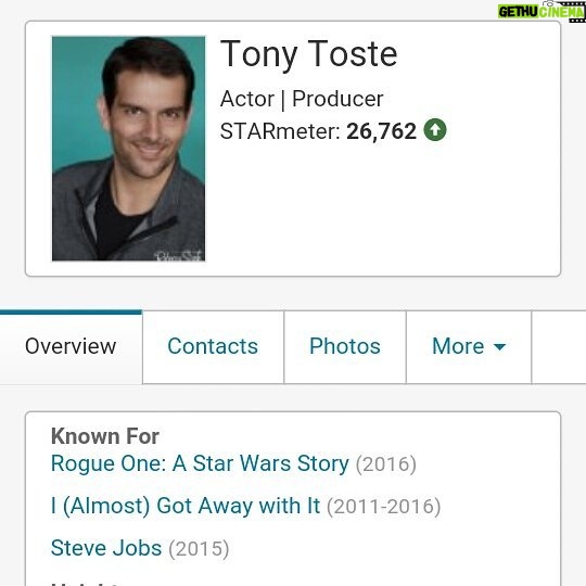 Tony Toste - 197 Likes - The people who support me are not my fans, they are my friends :)