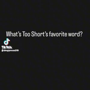 Too $hort Instagram - Biiiiiiiitch!!!!!