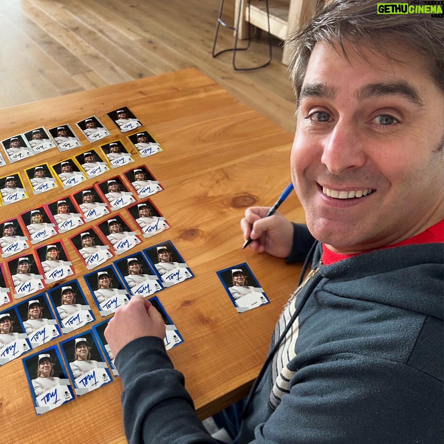 Tory Belleci - 3.3K Likes - So honored to be a part of the @jackass trading cards. Thanks @gorillaflicks & @johnnyknoxville Dreams can come true. 🤣