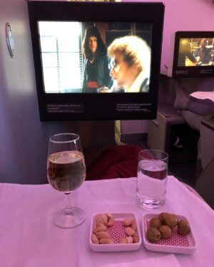Toya Turner Instagram - SWIPE LEFT —— 2 YEARS AGO TODAY I was headed to Madrid, Spain 🇪🇸 to shoot Warrior Nun and was scared as 💩. This was the 2nd time in my entire life I was leaving the country 🇺🇸 and the 1st time I would be on screen for more than 2 minutes. I stopped at the airport store to get some comfort food to calm down - flaming hot Cheetos 🌶  and a ginger ale. And also some 💤quil to sleep the entire flight. And then I saw @kikilayne on W Mag. Suddenly I felt calm. Maybe it was because I knew her from Chicago or because she was fearlessly achieving her own dreams.  But flying 🦋into the unknown didnt seem scary anymore. I was crossing off a lot of things on my acting wish list . So I promised myself from then on I would enjoy every moment of this experience. I also didnt get the zzzquil. Because first class✈️!!! I’ll be giving a day by day recap of my Season 1 Experience 🥷🏾⚔️🙏🏾 STAY TUNED 💋

#blackgirlmagic #warriornun #flashbackfriday