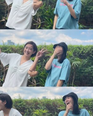 Tracy Chou Instagram - 決定丟包三個孩子
讓他們自己大逃殺

怎麼跟妳們聚
可以這麽抒壓啦😂😂

#一秒到國外