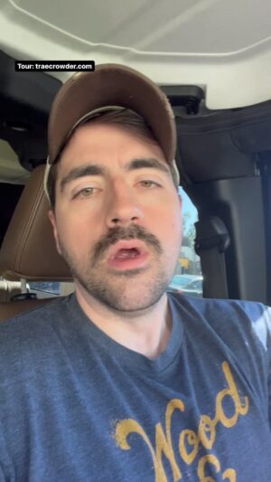 Trae Crowder Instagram - Primaries are underway. Is Trump in trouble? Is Biden? Lets holler. #traecrowder #politicalhumor #seemelive #youknowwherethelinkis