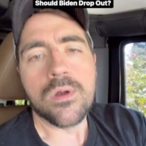 Trae Crowder Instagram - Should Joe Biden drop out? #traecrowder #seemelive #linkwherethelinksgo