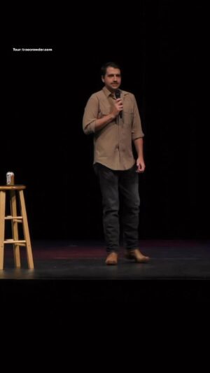 Trae Crowder Instagram - Talked about Jason Aldean this weekend (filmed in Bowling Green, KY). #traecrowder #seemelive #linkinbio