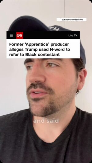 Trae Crowder Instagram - Trump Uses N-Word: Hard Hitting Analysis #traecrowder #seemelive #linkwherethelinksbe