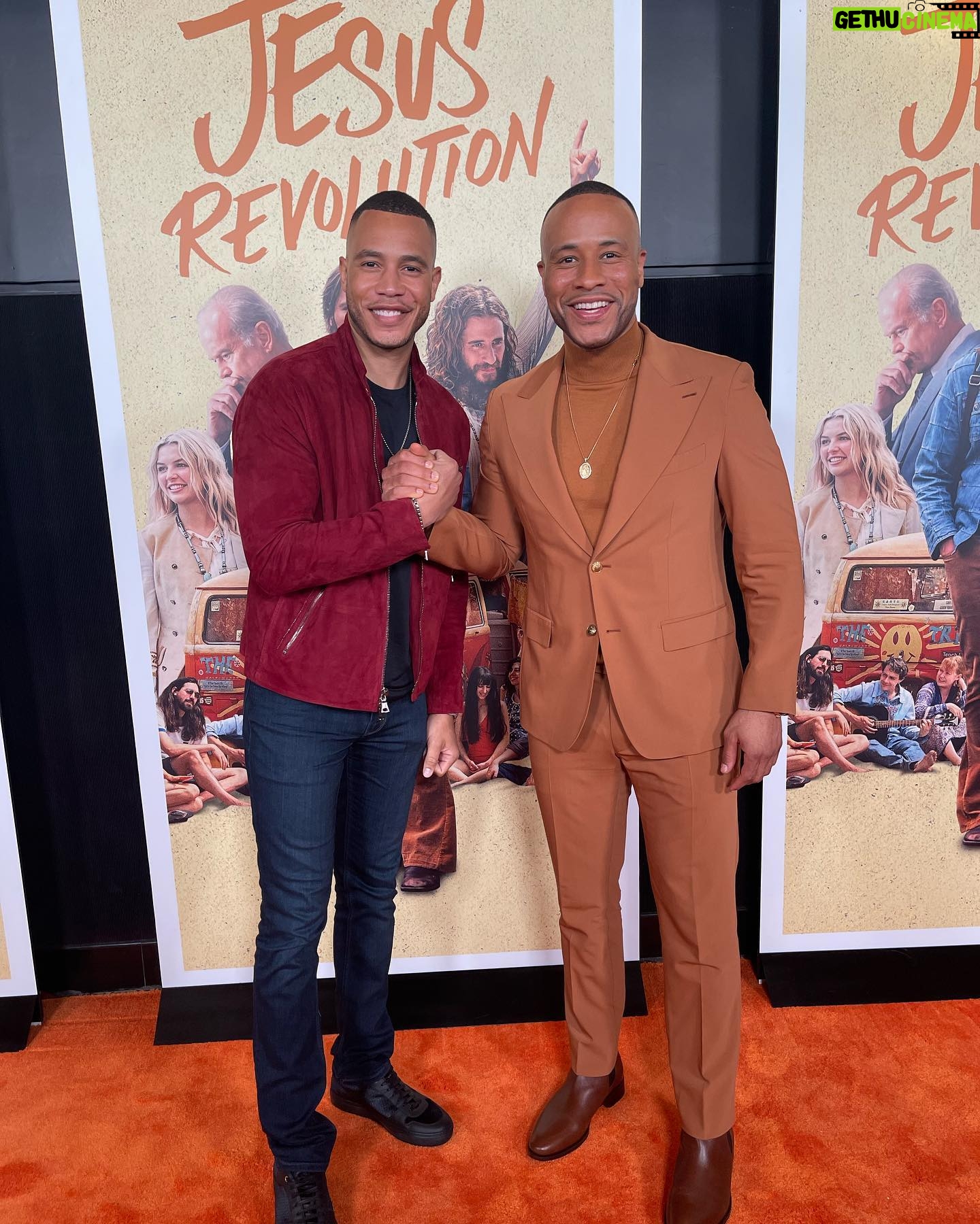 Trai Byers - 3 Likes - Man, this is my brotha! You know him as so many things, Minister, Producer, Award- Winning Author, Speaker, Host… now meet him as Actor! In a film about a movement towards Faith and Hope through a relationship with Jesus Christ, this actor lends great vulnerability, curiosity, strength, deep mindfulness and credibility to this real life story. This is my brotha, who is blessed to give the message in a variety of ways, yet consistently walks the singular path of spiritual obedience and profound love, despite any and all adversity! His film, @jesusrevolutionmovie, releases nation wide on Feb 24th. Please go and see it; you don’t see many films with this kind of courage both on and off screen. Kudos to the entire team and, mostly, @devonfranklin 👊🏾