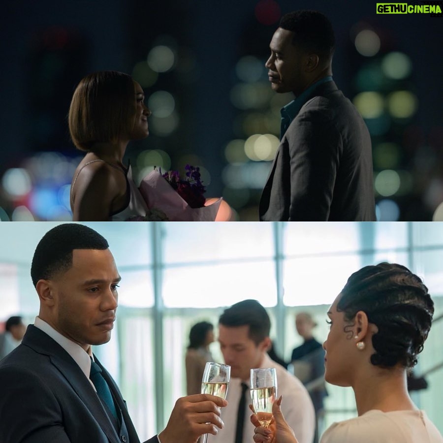 Trai Byers - 3 Likes - What a difference a few years make. Feels like no time has passed at all. I’m so happy to be a small part of the huge journey that is before you @ladygracebyers. It was an honor to work with you again and witness your brilliance that fills the screen in the most unique way! I’m forever a fan. Falling in love with you was the easiest, most fulfilling role I’ve ever played❤️ @harlemonprime #Harlem #QuinnandKeith