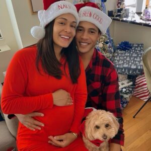 Trai Byers Instagram - Sending wishes that Love will never stop chasing you down - today and always. There is so much to be grateful for - but, most of all - for the birth of Christ.

#MerryChristmas from our home to yours.

❤️🎄❤️