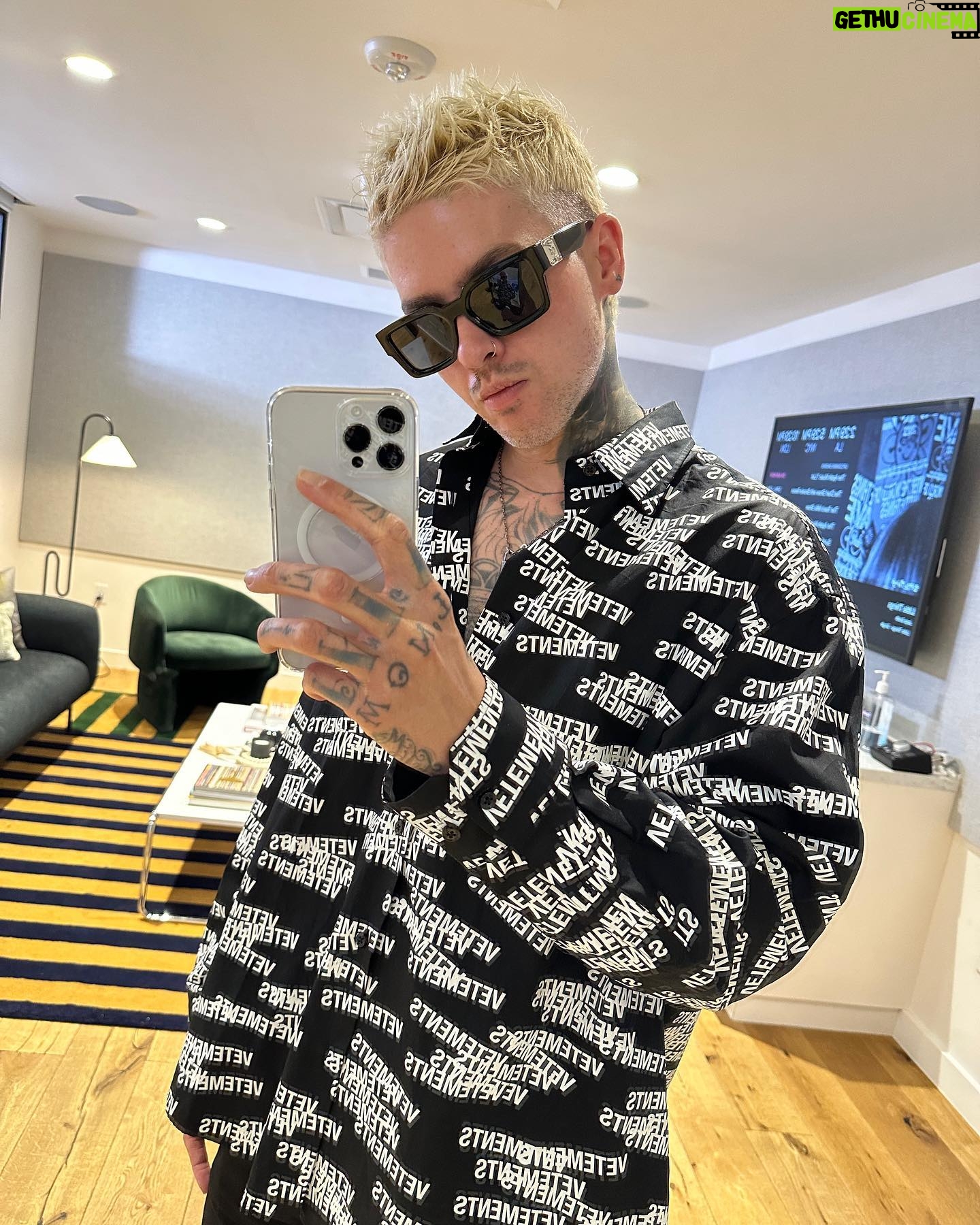 Travis Mills - 3 Likes - don’t talk to me until i’ve had my @vetements_official