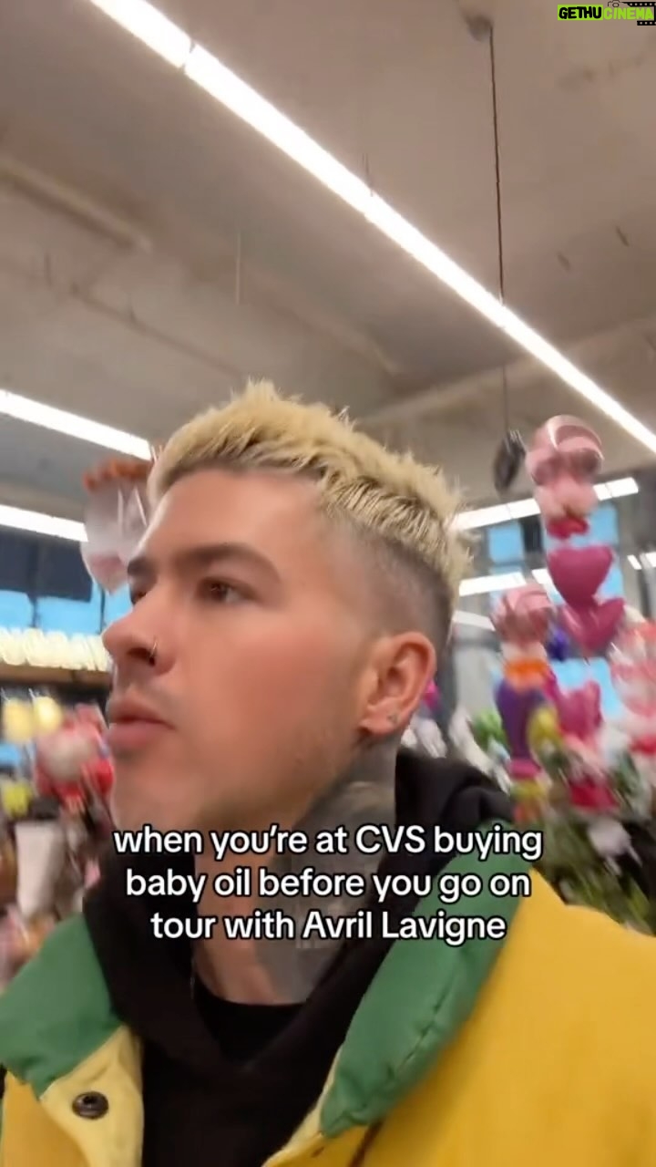 Travis Mills - 3 Likes - what you gonna do with all that baby oil bro? #tour #lather #cvs