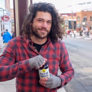 Trent Garrett Instagram - It feels so good being back in what was home to me for the last few years! Sundance 2020 was one for the books.. One of my go to staples in cold weather to keep healthy is  @healthade ‘s Ginger-Lemon kombucha!  #FollowYourGut #partner