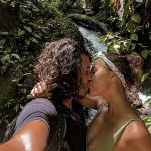 Trent Garrett Instagram - It’s been one year around that flaming ball of fire since I met this one. Three continents, three million laughs, and three thousand miles of a (part-time) long distance relationship later… and here we are baby. Not sure what I did to deserve such a pure, sweet, wholesome, crazy “peekaboo tiger” as you but I’ll humbly take it. I’ve dodged many bullets and taken some shrapnel along the way but never have I ever been struck by something so precious. Miluju tě, má drahá holčičko 🤍